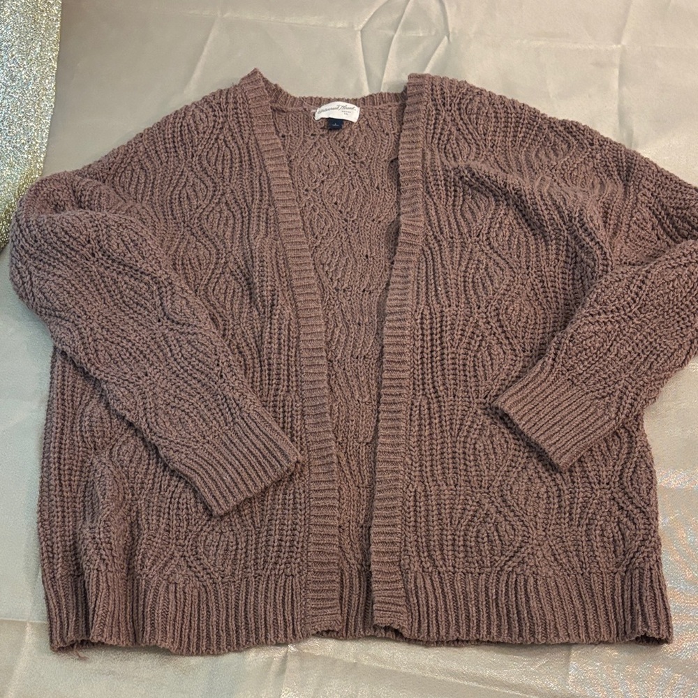 Universal Thread Chocolate Brown Cardigan